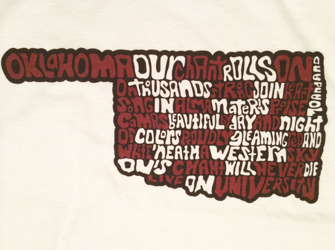 OU Shirts Detail